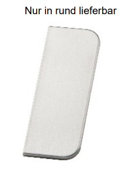 Abdeckung für Gegenplatte Paar